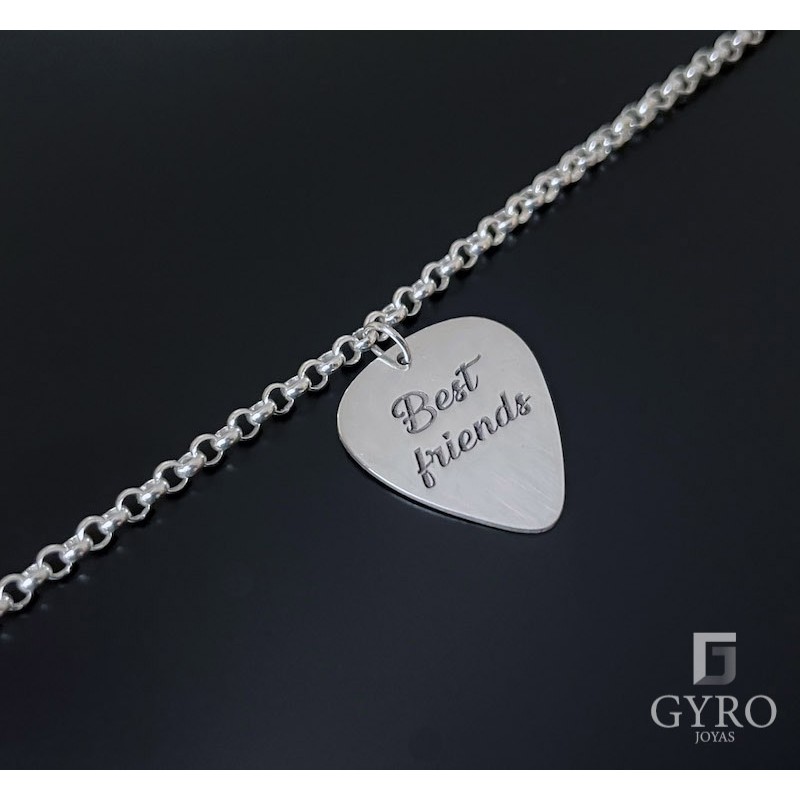 Pulsera Pua plata de ley