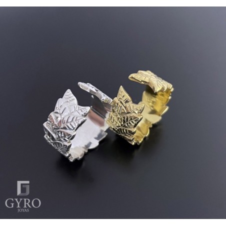 Anillos laurea plata