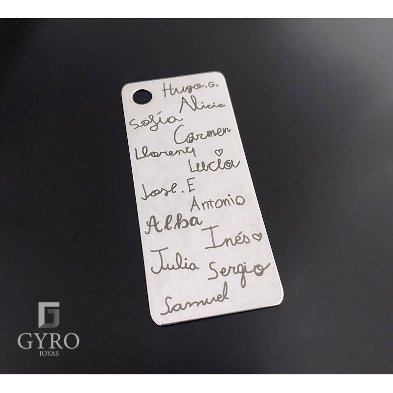 Marca páginas firmas plata de ley