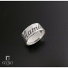 Anillo mamá plata de ley
