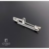 Alfiler Trombón de varas Plata de ley
