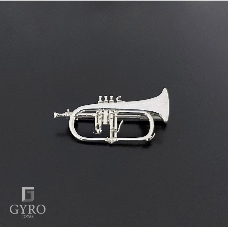 Alfiler Fliscorno Plata de Ley