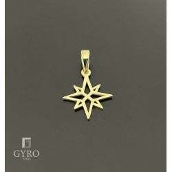 Colgante estrella polar oro 18k