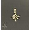 Colgante estrella polar oro 18k