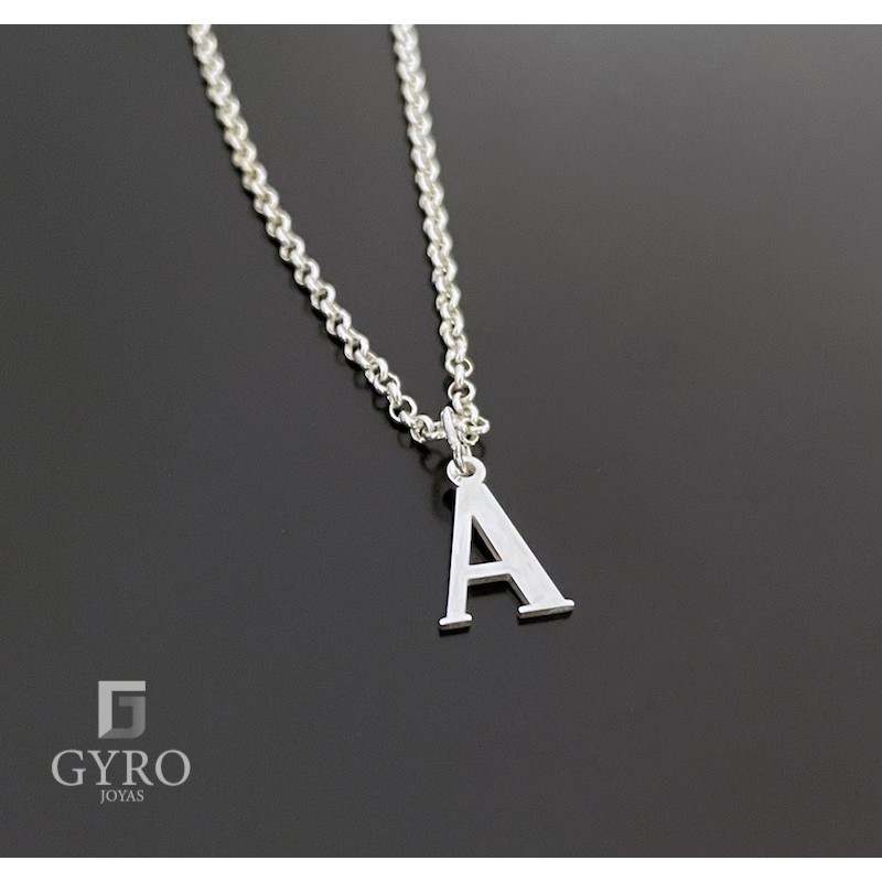 Letra Inicial Plata de Ley