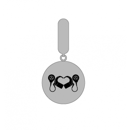 Colgante para pulsera implante