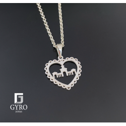 Colgante corazón Feria