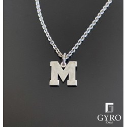 Colgante Inicial plata de ley